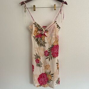 Billabong Sweet Pie Floral Mini Dress S